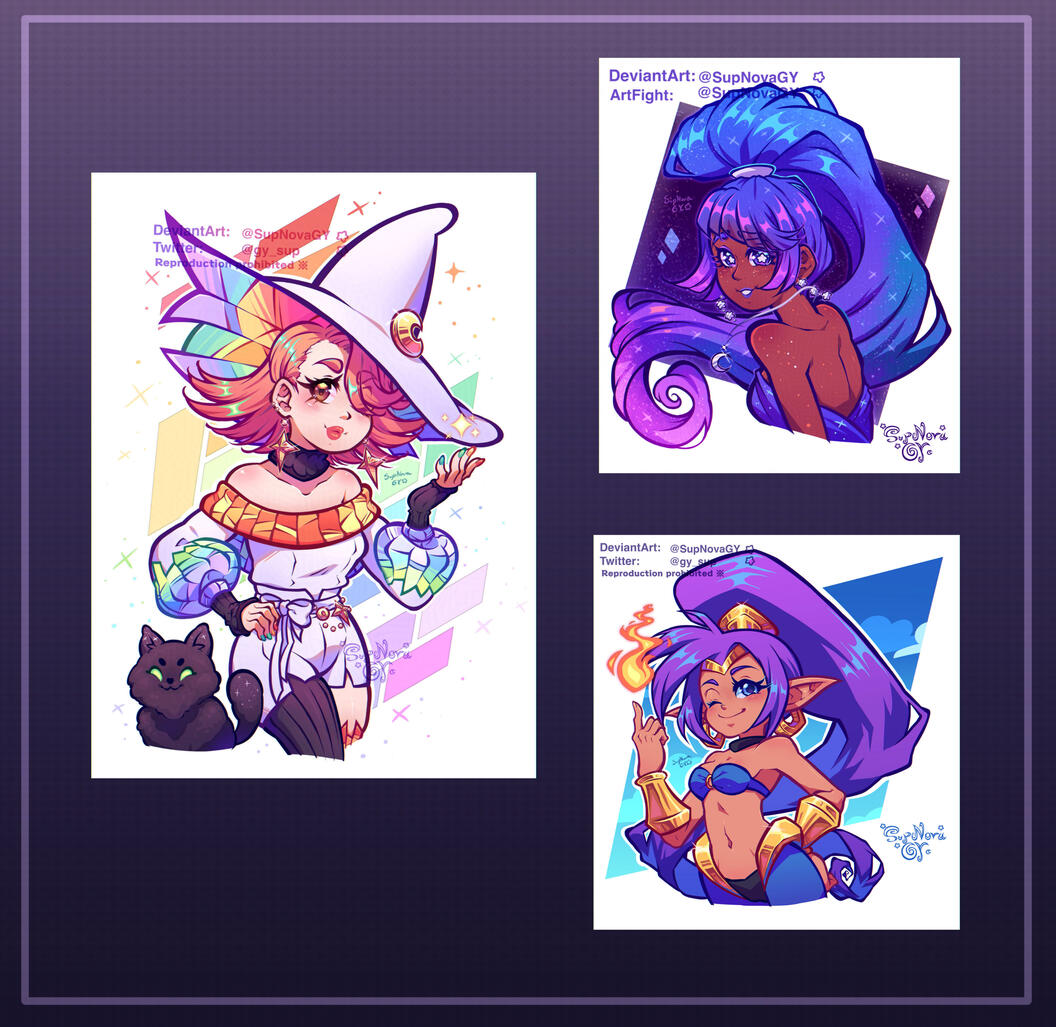 Full Color Doodle Style