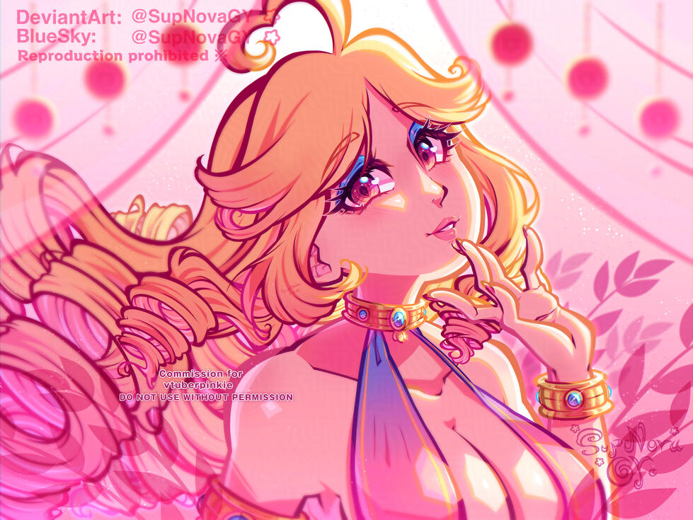 Commission for Vtuberpinkie